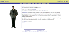 Desktop Screenshot of notbadatall.com